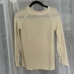 Cream Sweater- super cute